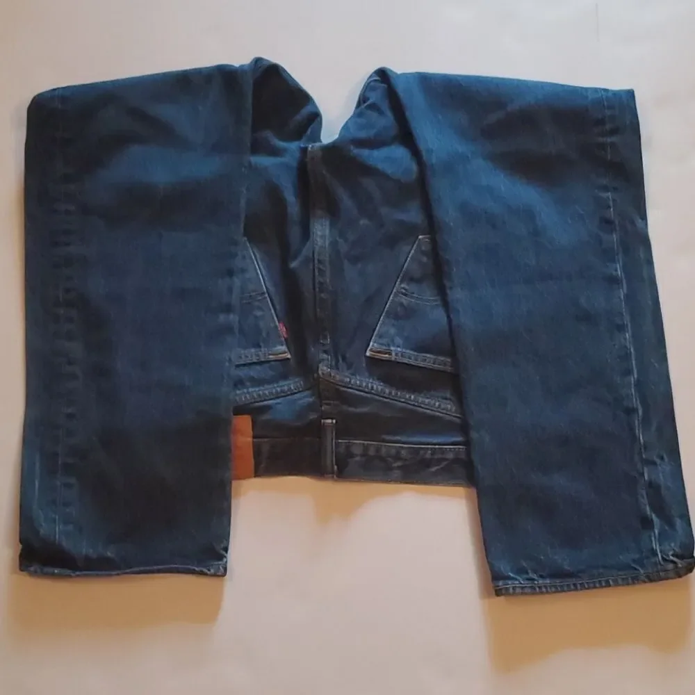 Levi's 501 Button Fly Denim Jeans 34 x 27